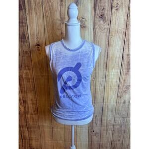 Peloton Muscle Tank Lightweight Purple Size S